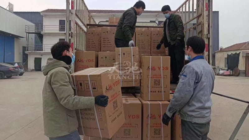 甘肅蘭州100個天馳液氮罐發(fā)貨3