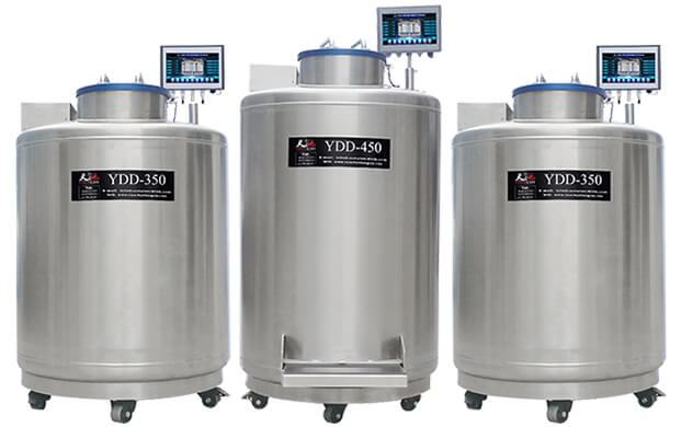 氣相液氮罐，細(xì)胞專區(qū)凍存，長久數(shù)據(jù)保存