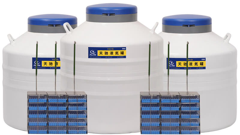 放科研樣品的液氮罐是什么樣的