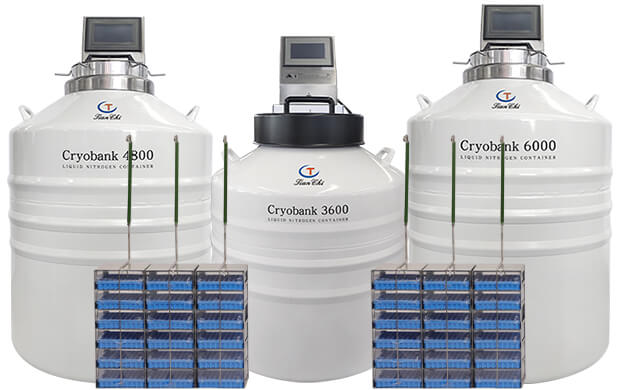 要氣相儲存但樣本少用什么液氮容器？